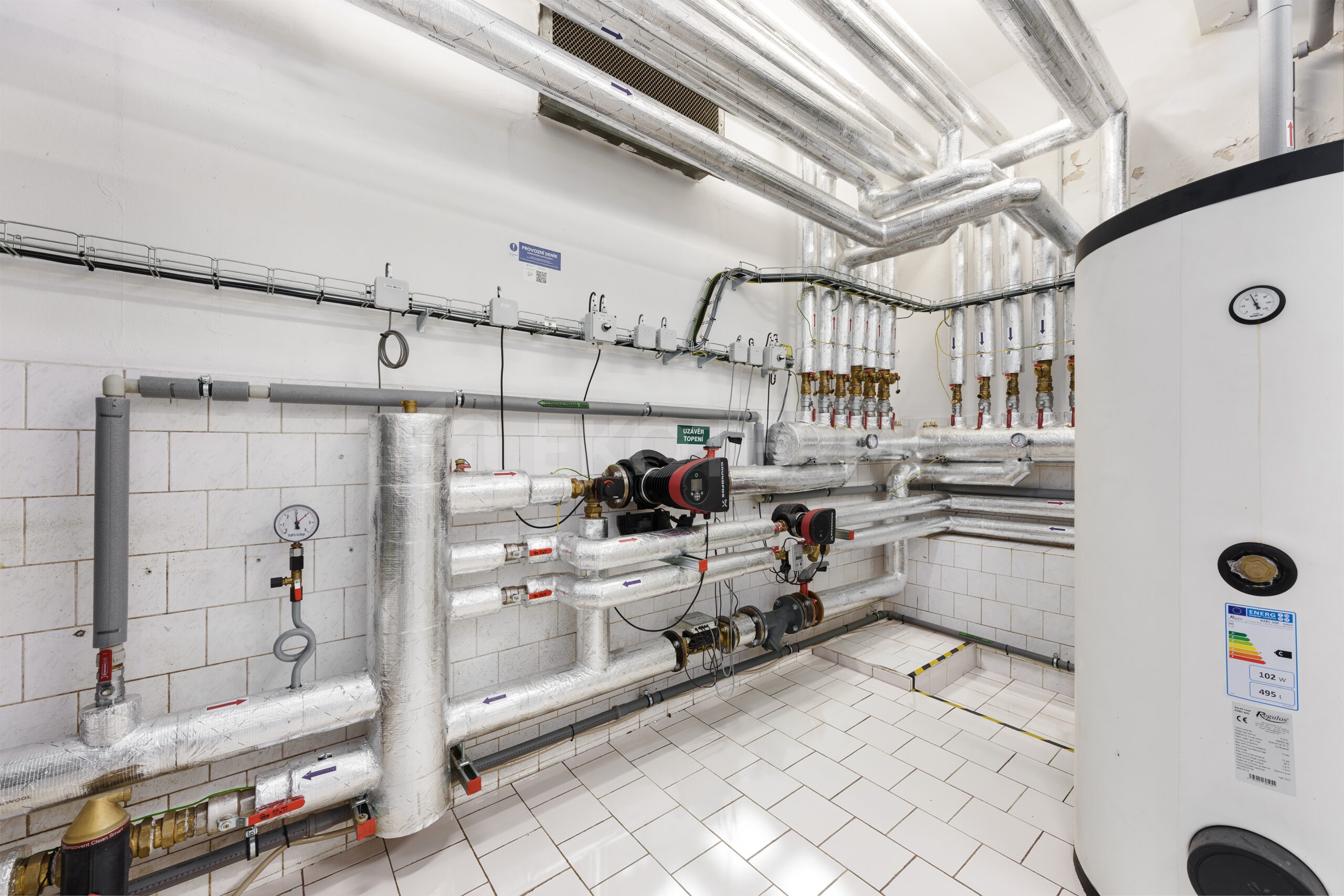 plynová kotelna - anuloid hvdt