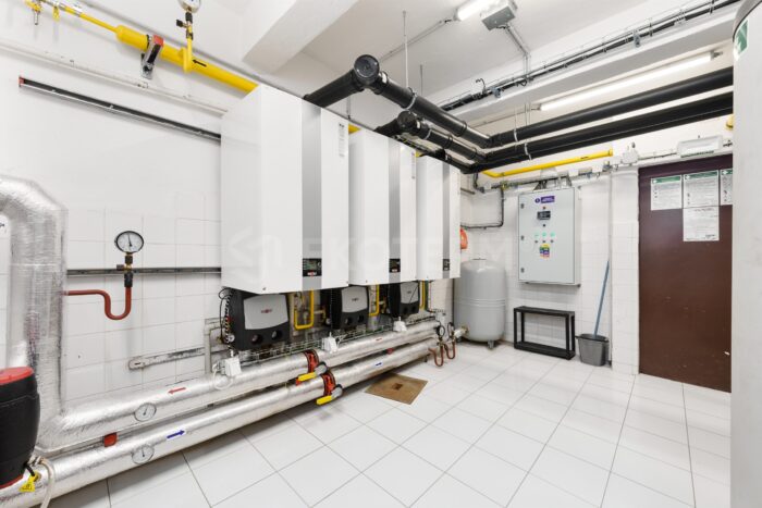 plynová kotelna - kaskáda 3x kotel wolf