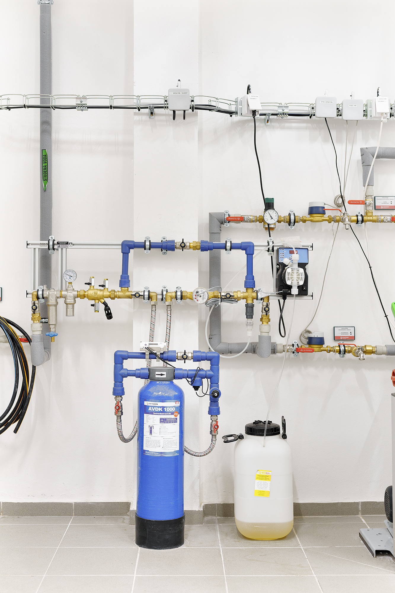 rekonstrukce kotelny 900 kW Střešovičky – technologie v kotelně