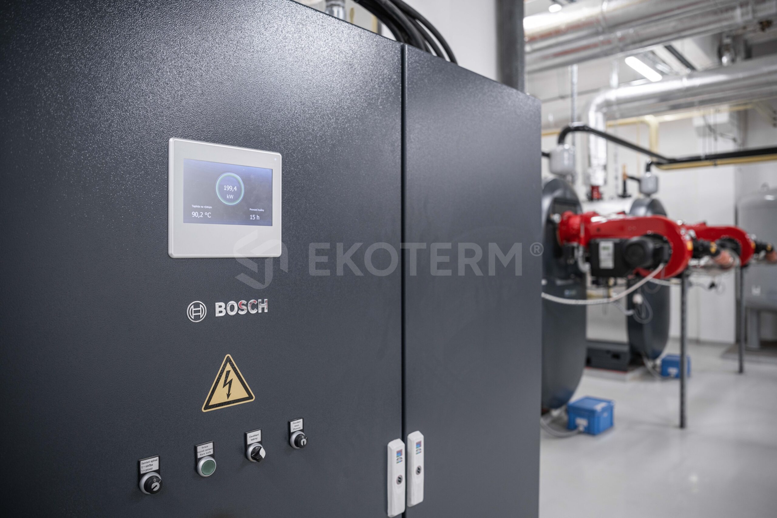 správa kotelny tým EKOTERM – rekonstrukce a modernizace kotelny