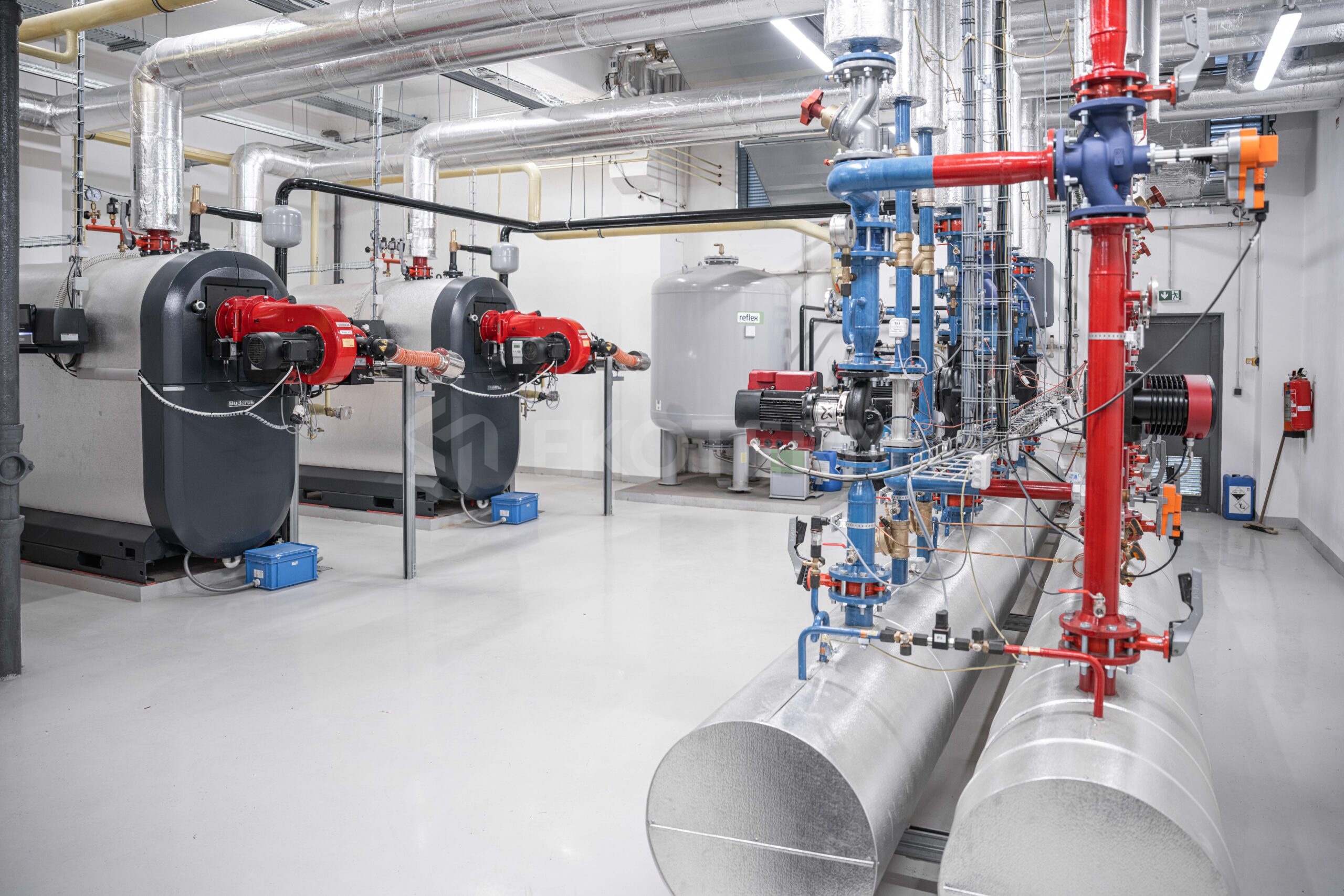 obsluha kotelny EKOTERM – rekonstrukce a modernizace kotelny