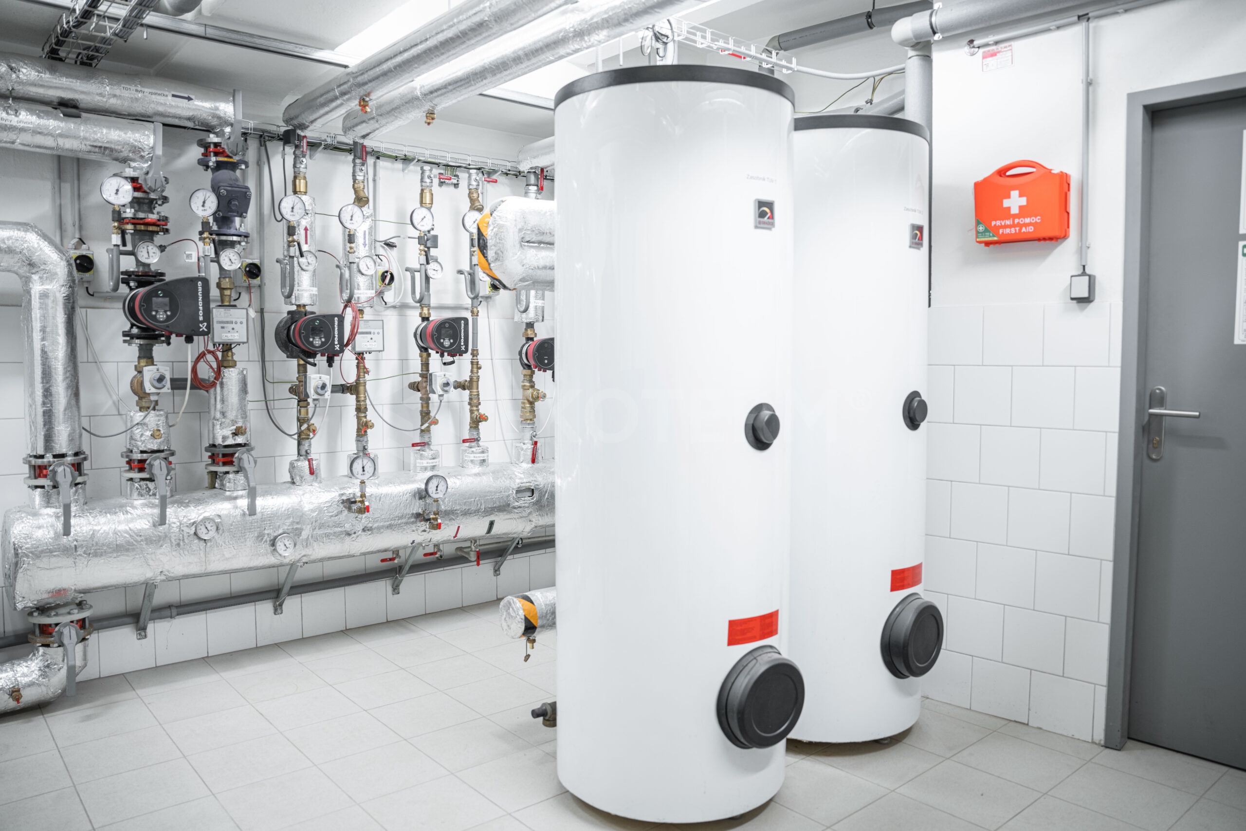 EKOTERM technik při revizi kotelny – rekonstrukce a modernizace kotelny