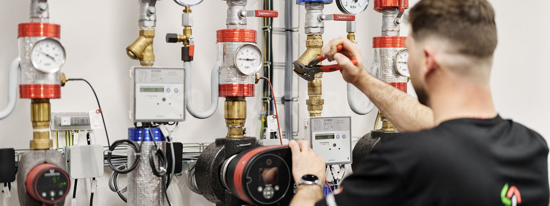 kotelna EKOTERM – pohled na kotelnu