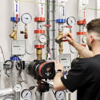 kotelna EKOTERM – pohled na kotelnu