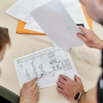 kotelna EKOTERM – pohled na kotelnu