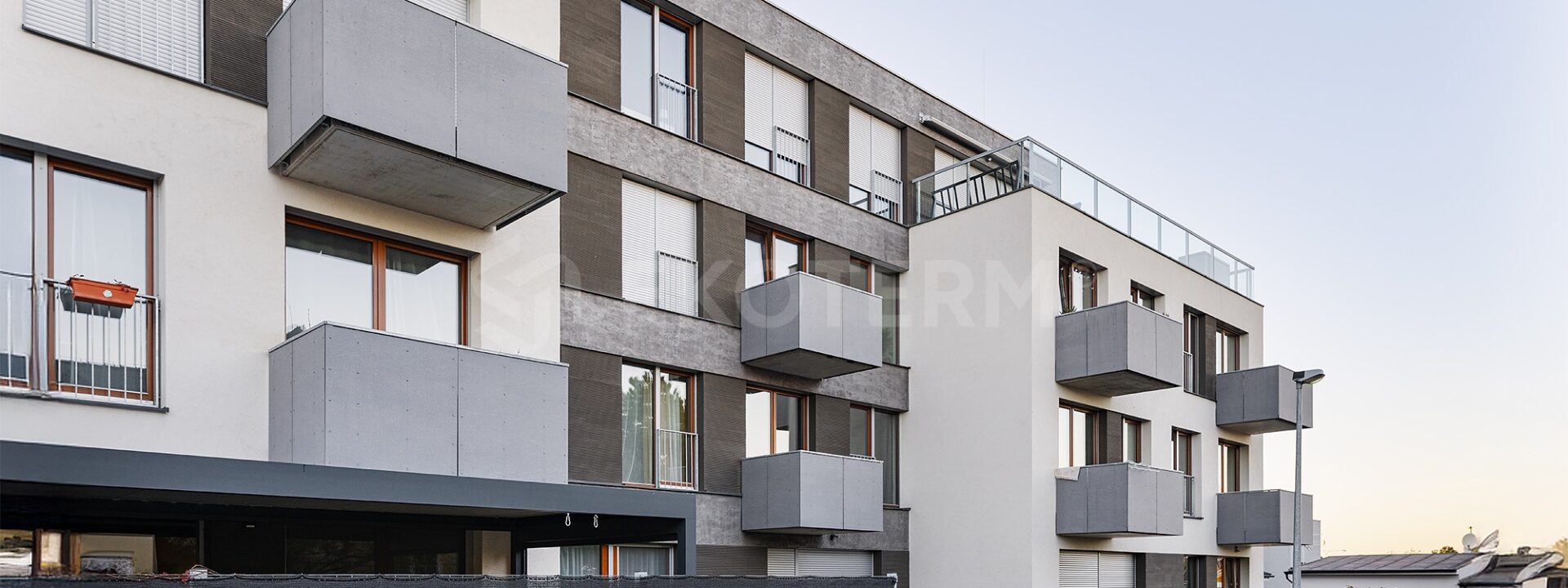 řešení pro bytové domy – pohled na kotelnu