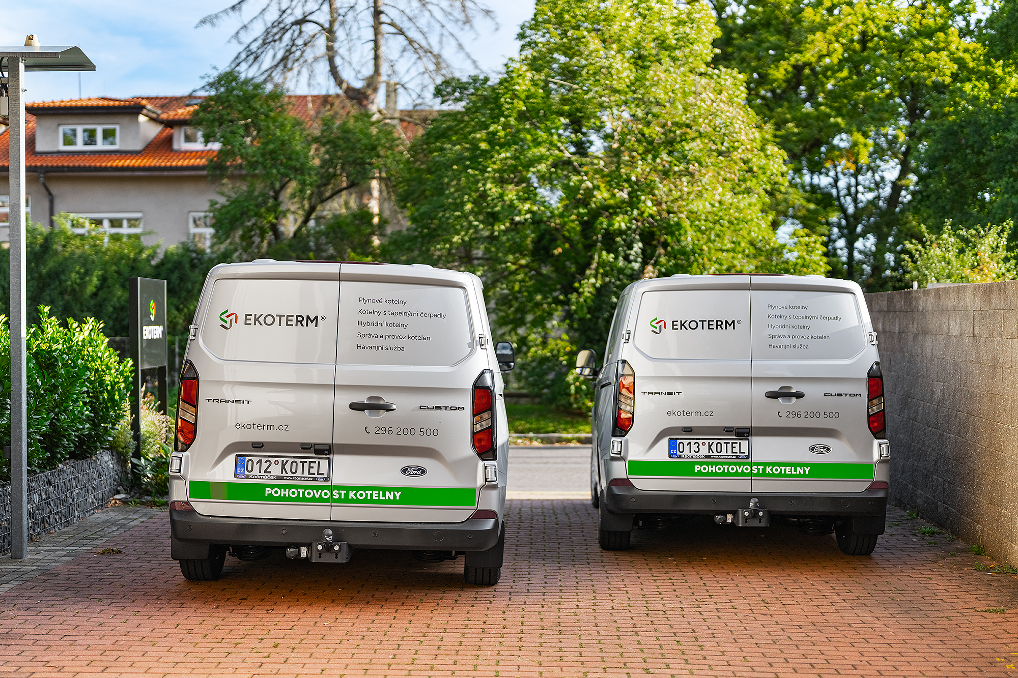 o společnosti EKOTERM – pohled na kotelnu