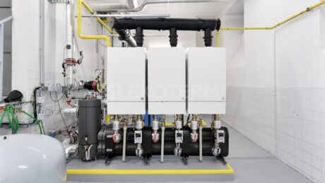 rekonstrukce kotelny 300 kW kaskáda AIC Nesta Chrome – technologie v kotelně