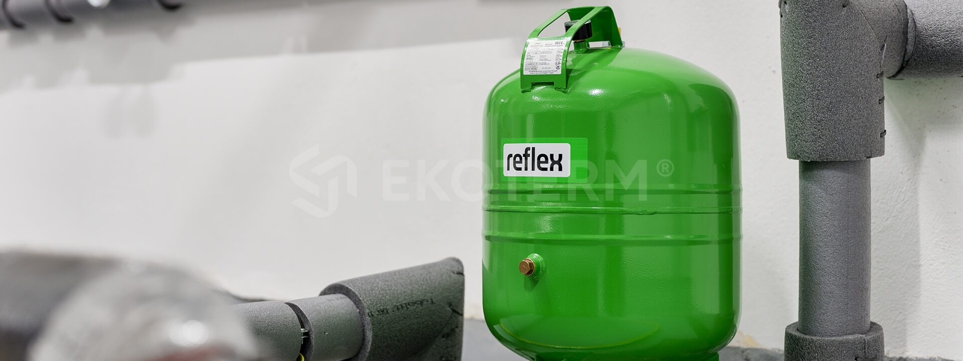 rekonstrukce kotelny 480 kW rezidence Holečkova – expanzní nádoba reflex pro pitnou vodu